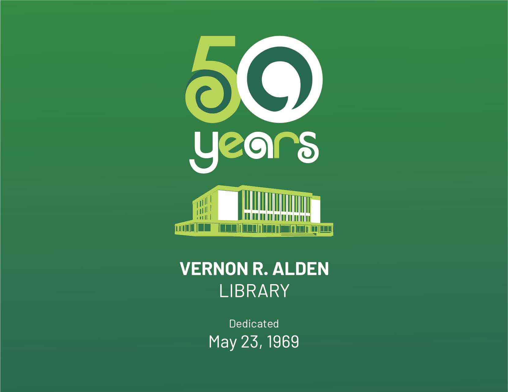 Alden's 50th anniversary logo