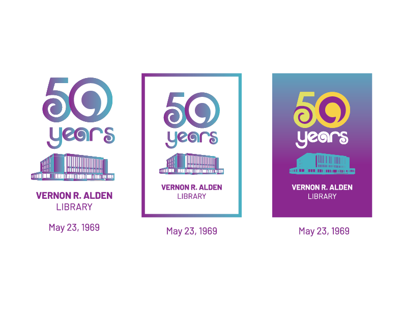  Alden's 50th anniversary logo